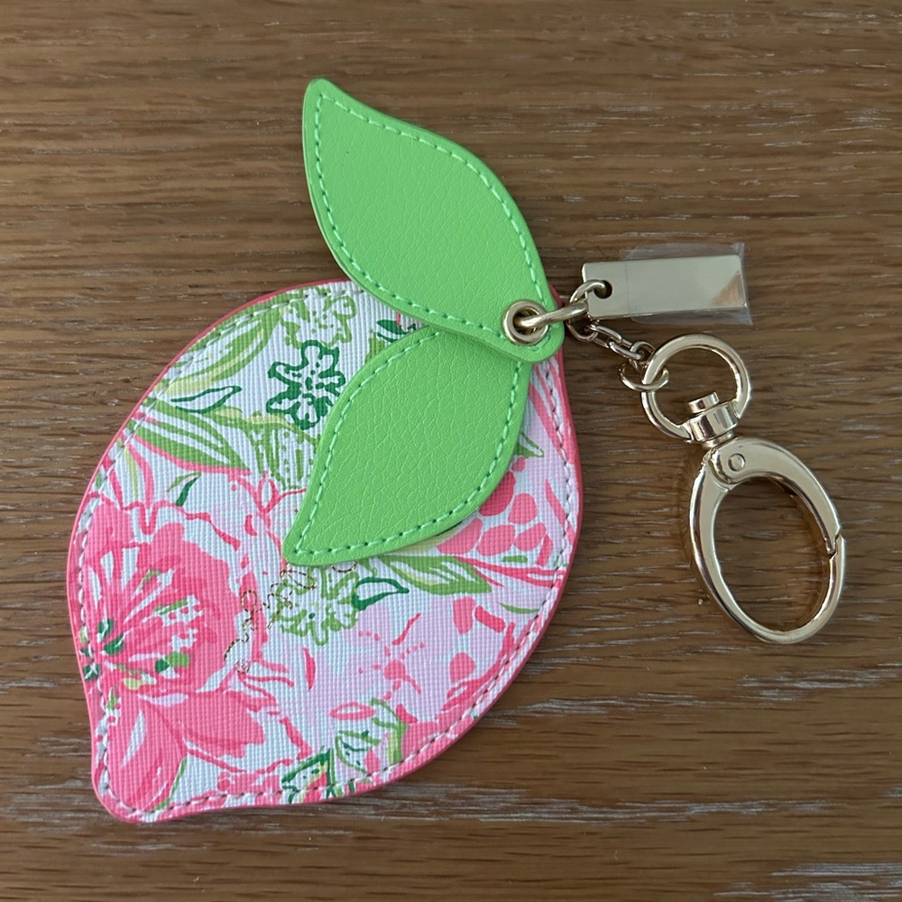 Lilly Pulitzer Lemon Key Chain